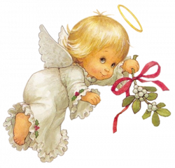 Cute Christmas Angel Free PNG Clipart Picture | Angel clip ...
