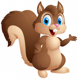 Cute Squirrel Cartoon PNG Clipart Image | PNG-jpg | Pinterest ...