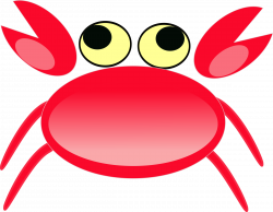 Clipart - Red crab
