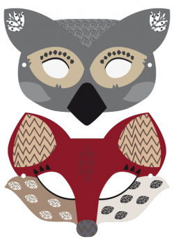 Printable Animal masks | printables | Pinterest | Animal masks ...