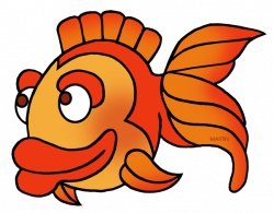 Animals Clip Art by Phillip Martin, Orange Fish