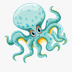 Clipart Animals Octopus - Sea Life Clip Art Ocean Animals ...