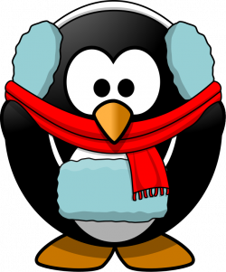 Cold Penguin Clipart