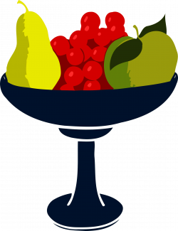 Clipart - Fruit bowl