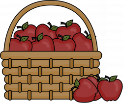 The Basket Of Apples Cartoon Clip Art Apple Bucket Cliparts Png ...