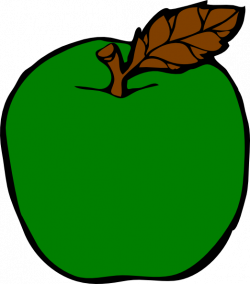Green Apple Clip Art at Clker.com - vector clip art online, royalty ...