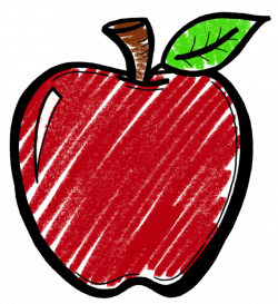 Apple Clipart Chalkboard