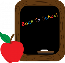 chalkboard apple clipart - OurClipart