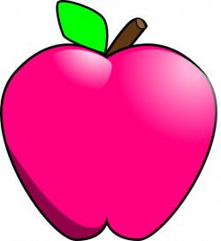Magenta Apple Clip Art at Clker.com - vector clip art online ...
