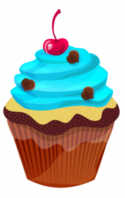 Cute Cupcake Clip Art | Cupcake Clip Art Cake Cupcakes Blue Pink ...