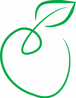 Clipart - Green Apple