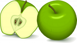 Fruit Food Flashcard English Learning - GREEN APPLE 2270*1284 ...