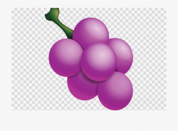 Grape Emoji Png Clipart Common Grape Vine Must - Transparent ...