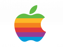 The logo for Apple Inc., a multinational technology company that ...