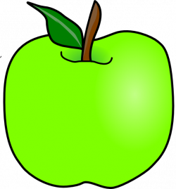 Green Delicious Apple Clip Art at Clker.com - vector clip art online ...