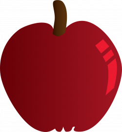 Clipart - Red Apple