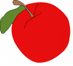 Red Apple Clip Art at Clker.com - vector clip art online, royalty ...