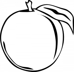 Peach Apple Clip Art at Clker.com - vector clip art online, royalty ...