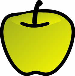 Green Apple Clip Art at Clker.com - vector clip art online, royalty ...