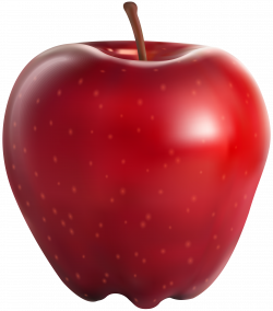 Red Apple Transparent Clip Art Image | Gallery Yopriceville - High ...