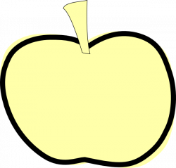 Golden Apple Clip Art at Clker.com - vector clip art online, royalty ...