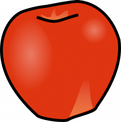 Apple No Stem Clip Art at Clker.com - vector clip art online ...