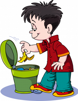 Waste container Clip art - Rubbish thrown into the trash 1619*2086 ...