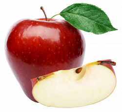 Large Red Apple PNG Clipart | Fruit and vegetables | Pinterest | Red ...