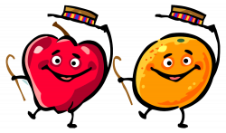 OnlineLabels Clip Art - Dancing Fruit
