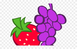 Grapes Clipart Purple Apple - Png Download (#2853479 ...