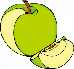 Fruits et lxe9gumes Vegetable Clip art - Green Apple 2710*2527 ...
