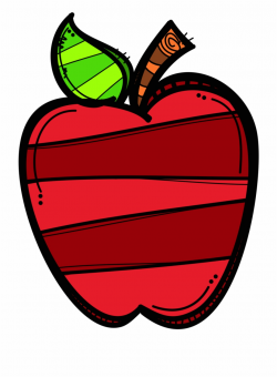 Chalk Apple Clipart - Apple School Clip Art, Transparent Png ...