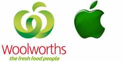 Apple challenges new Woolworths logo