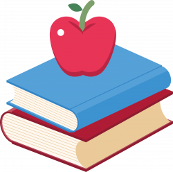 Book Apple Clip art - Two books, an apple 2730*2711 transprent Png ...