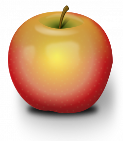Public Domain Clip Art Image | Illustration of an apple | ID ...
