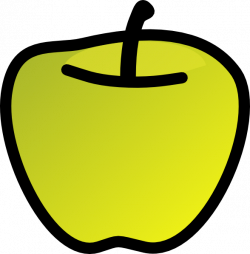 Green Apple 2 Clip Art at Clker.com - vector clip art online ...