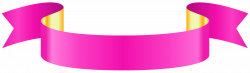 Pink Banner Transparent PNG Clip Art Image | hgiug | Pinterest | Art ...