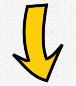 Arrow Pointing Down - Gold Arrow Pointing Down Clipart ...