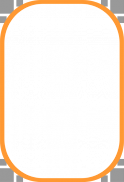 Orange Border Frame PNG Clipart - peoplepng.com