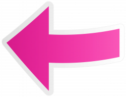 Pink Arrow Left Transparent PNG Clip Art Image | Klipart | Pinterest ...