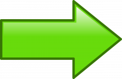 Clipart - Arrow simple way green