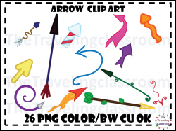 Arrow Clip Art | The Traveling Classroom Clip Art | Clip art ...