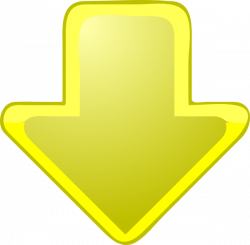 Yellow-down-arrow Clip Art at Clker.com - vector clip art online ...