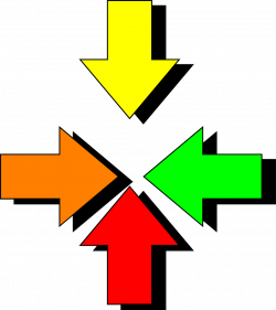 Arrows | Free Stock Photo | Illustration of multi colored arrows ...