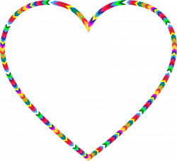 Clipart - Multicolored Arrows Heart