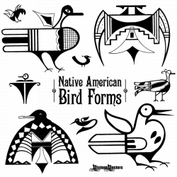 american indian symbols patterns free | Vector art of Native ...