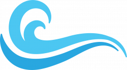 Logo Blue Wind wave Sea level - Wave curve 1871*1026 transprent Png ...
