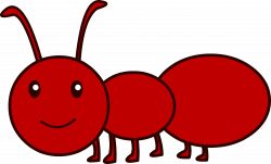 Cute Ant Clipart | Letters Format