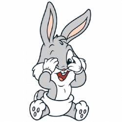 Easter Bunny Bugs Bunny Rabbit Baby Bunnies Clip art - Cartoon bunny ...
