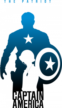 Captain America Silhouette at GetDrawings.com | Free for personal ...